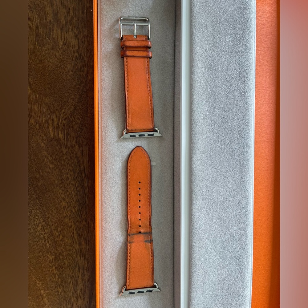 Hermes Apple Watch leather strap